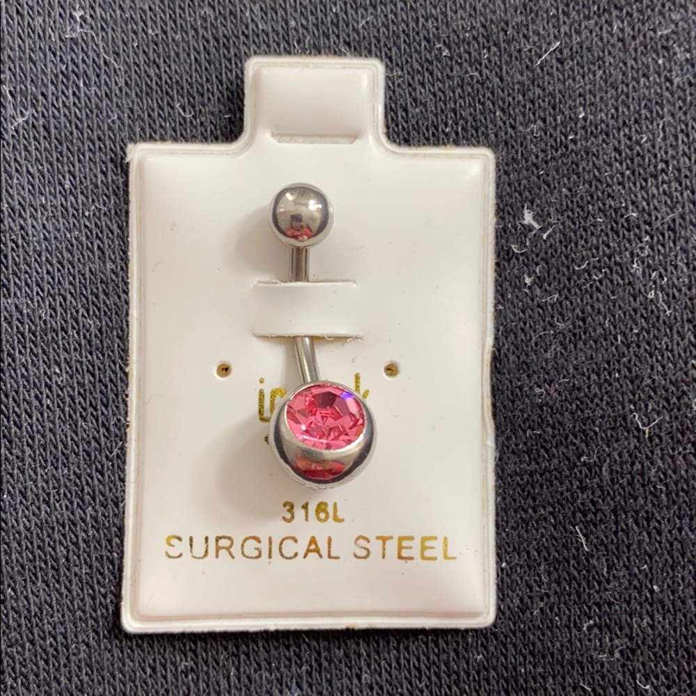 Pink Belly ring